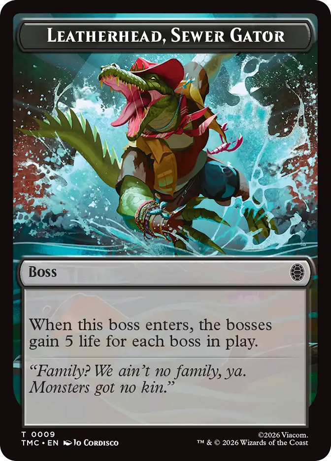 Leatherhead, Sewer Gator} | Teenage Mutant Ninja Turtles Eternal