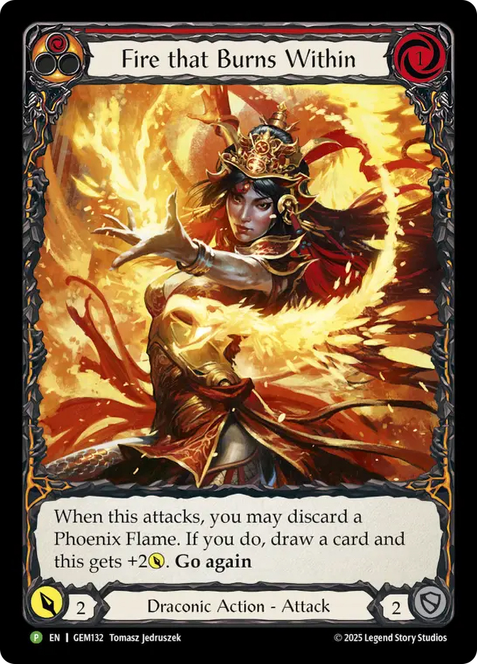 Fire that Burns Within (GEM Pack) | GEM Pack | Star City Games