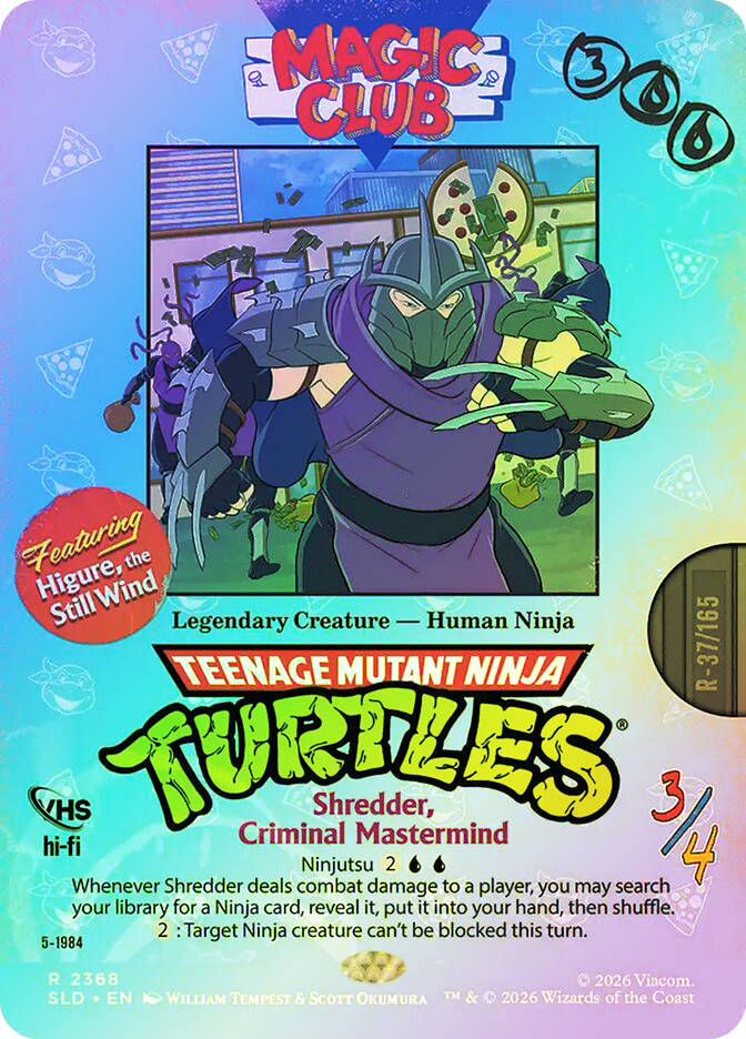 Higure, the Still Wind (Shredder, Criminal Mastermind) (Teenage