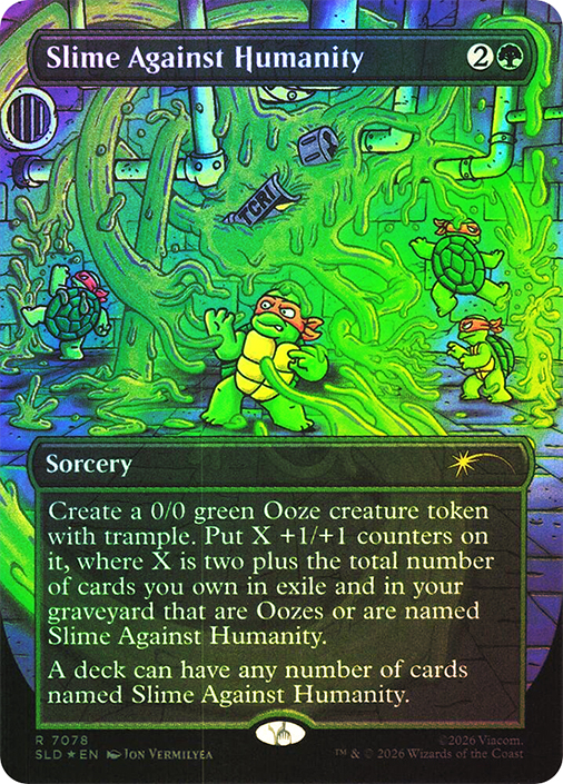 SLD 人道に対する膿/Slime Against Humanity 7078 Slime Against Humanity (Teenage Mutant Ninja Turtles) | Secret