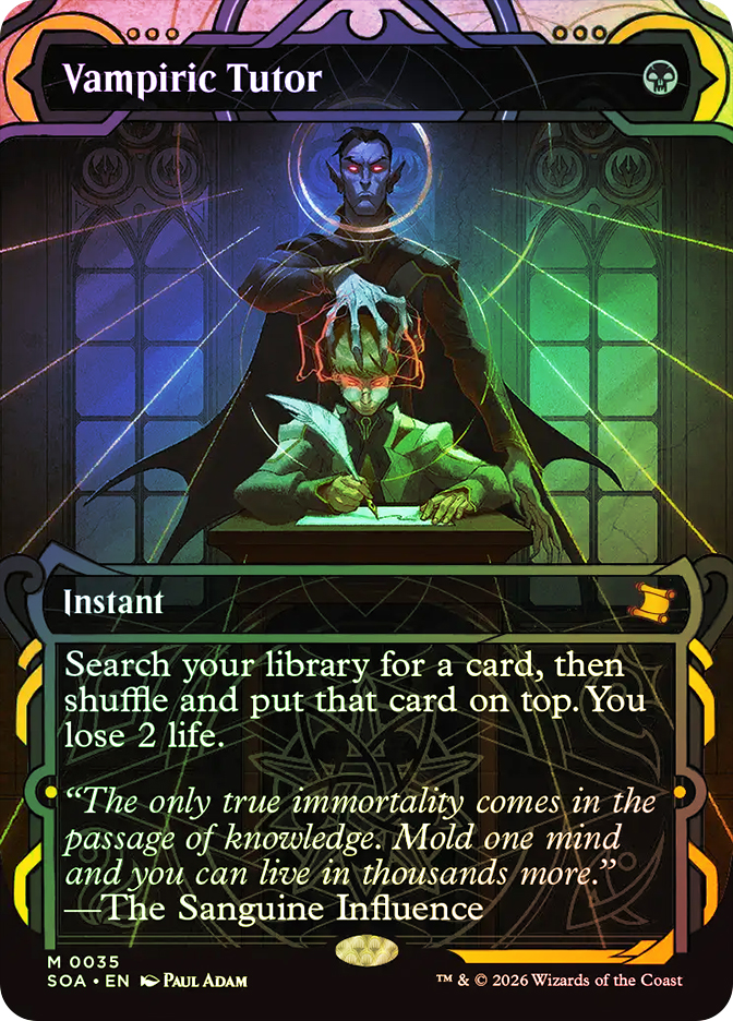 Vampiric Tutor | Secrets of Strixhaven Mystical Archive | Star