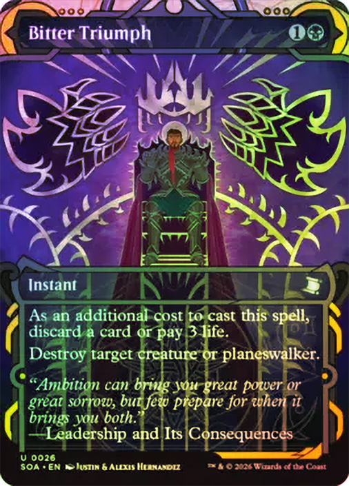 Bitter Triumph | Secrets of Strixhaven Mystical Archive | Star