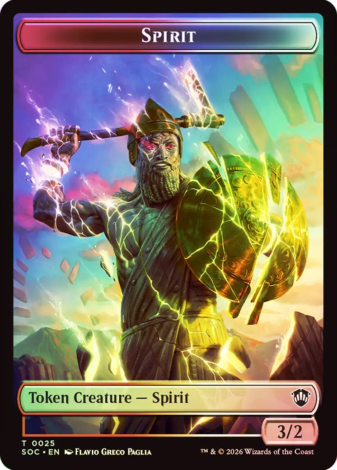 Rogue Token} // {Spirit Token} | Secrets of Strixhaven Commander