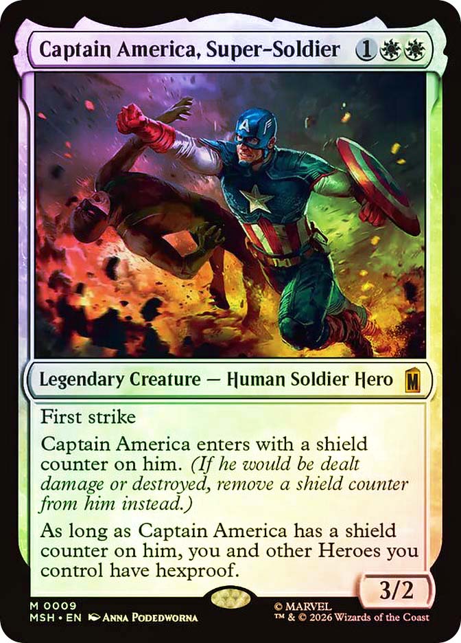 Captain America, Super-Soldier | Marvel Super Heroes | Star City Games