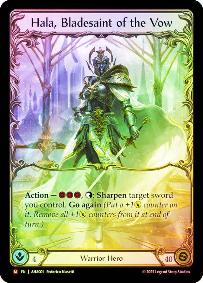 Hala, Bladesaint of the Vow | Armory Deck Origins: Hala | Star