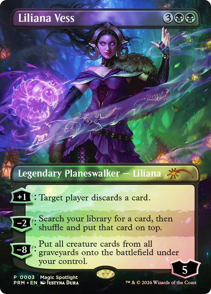 MTG Liliana Vess Magic Spotlight プロモ Liliana Vess (Magic Spotlight) | Promo | Star City Games