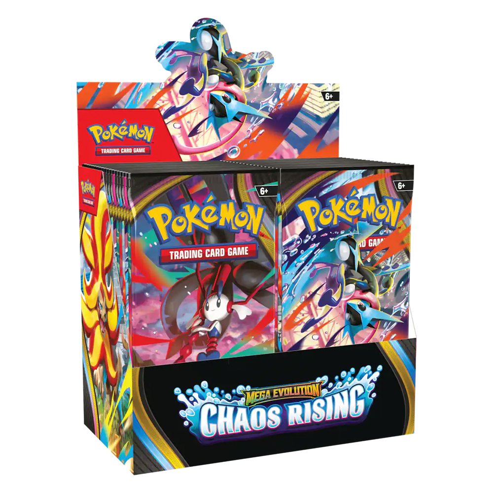 Pokémon TCG Mega Evolution ブースターボックス Pokemon TCG - Mega Evolution - Chaos Rising Booster Box | Star
