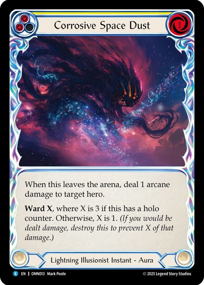 Corrosive Space Dust (Yellow) | Omens of the Third Age | Star City