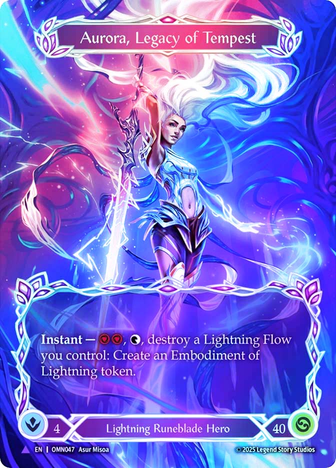 嵐の系譜、アウローラ / Aurora, Legacy of Tempest Aurora, Legacy of Tempest | Omens of the Third Age | Star City Games