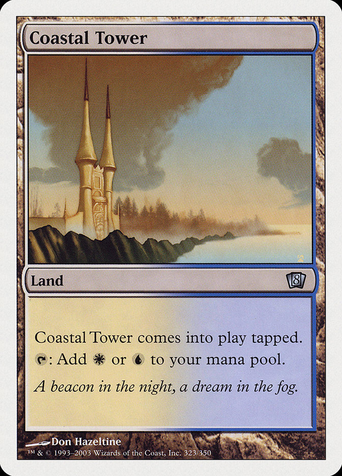 沿岸の塔 Coastal Tower 英語 foil 3枚 MTG Coastal Tower | 8th Edition | Star City Games