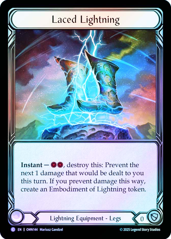 Laced Lightning | Omens of the Third Age | Star City Games