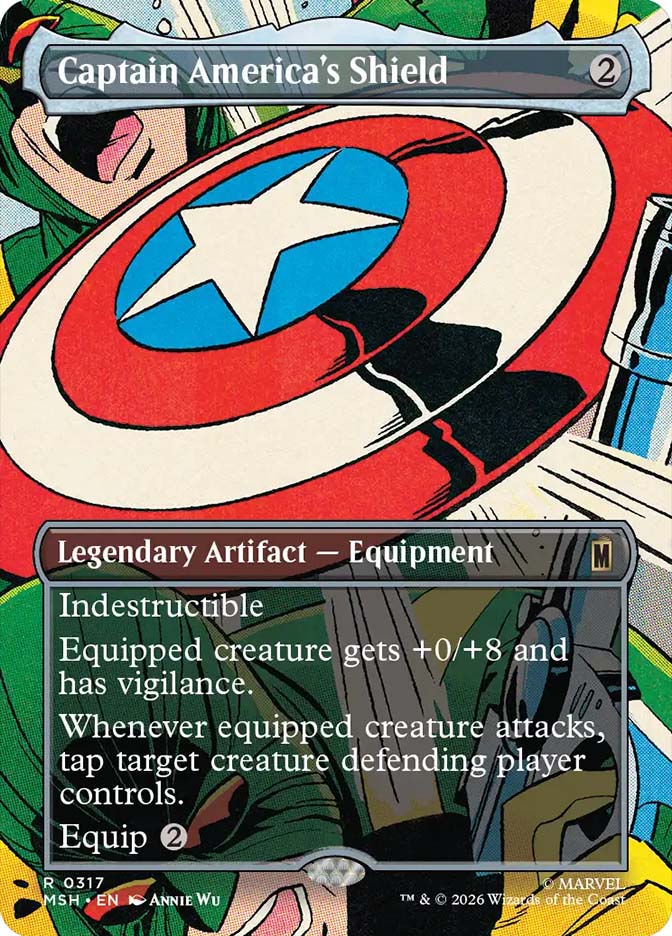Captain America's Shield | Marvel Super Heroes | Star City Games