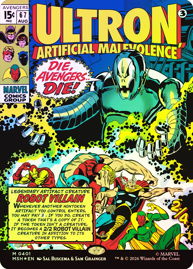 Ultron, Artificial Malevolence | Marvel Super Heroes | Star City Games