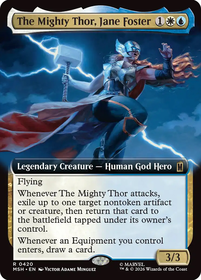 The Mighty Thor, Jane Foster | Marvel Super Heroes | Star City Games