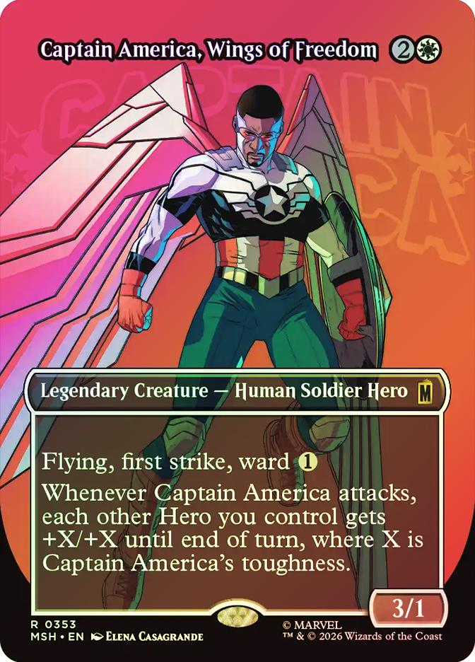 Captain America, Wings of Freedom | Marvel Super Heroes | Star
