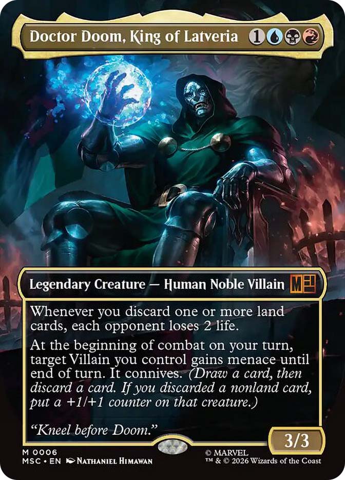 Doctor Doom, King of Latveria | Marvel Super Heroes Commander