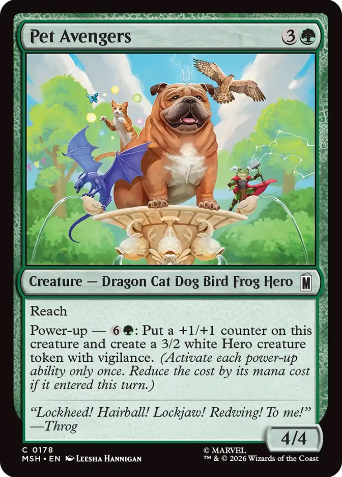 Pet Avengers | Marvel Super Heroes | Star City Games
