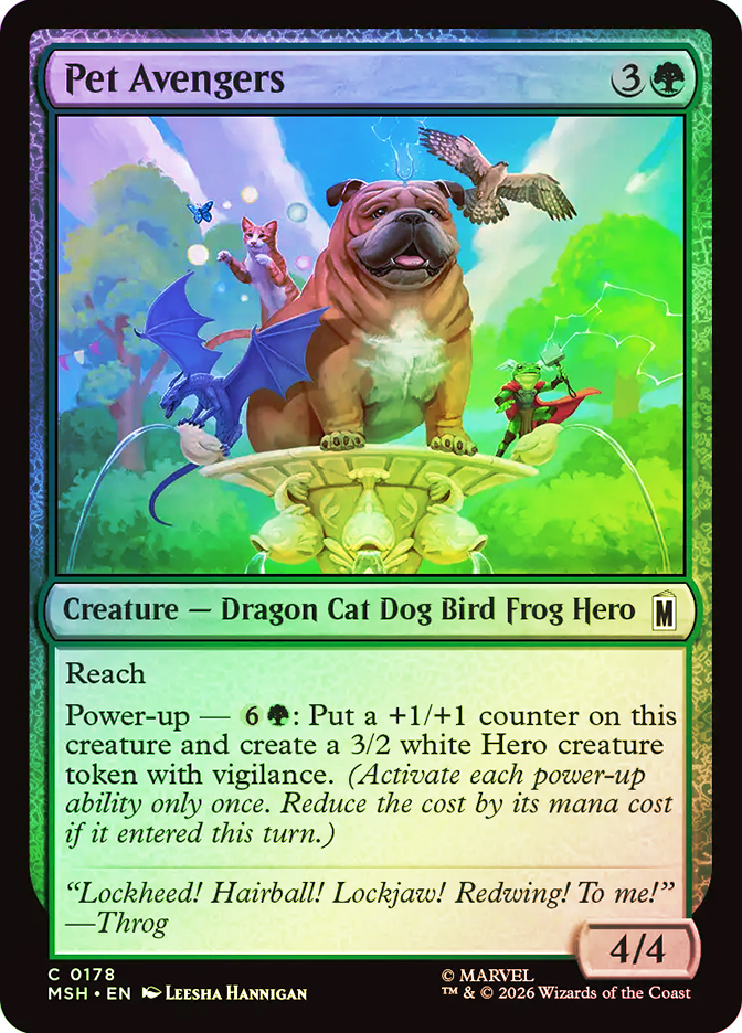 Pet Avengers | Marvel Super Heroes | Star City Games