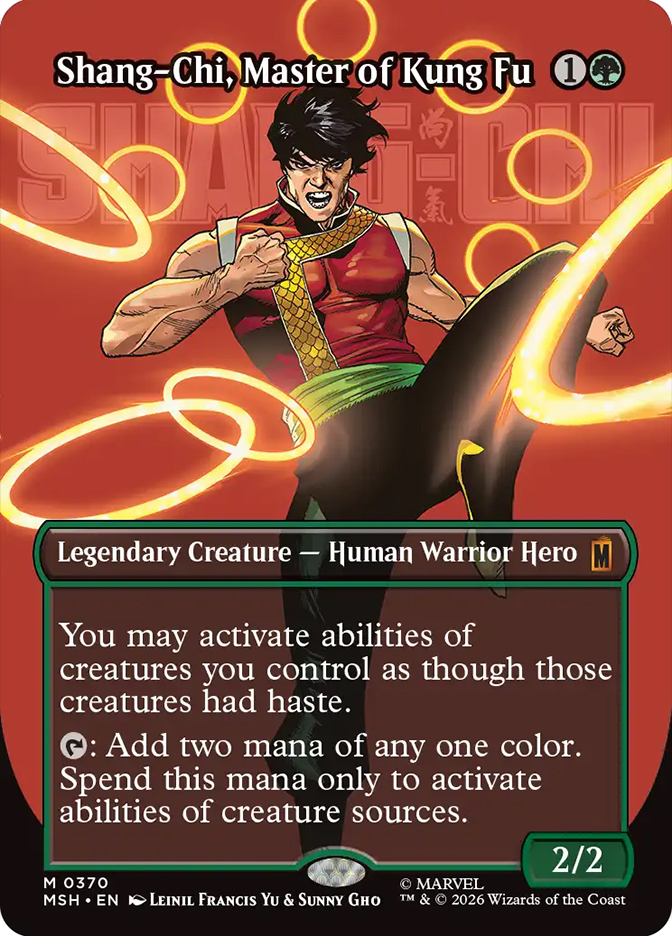 MTG Shang-Chi シャン・チー 英語版 Shang-Chi, Master of Kung Fu | Marvel Super Heroes | Star City Games