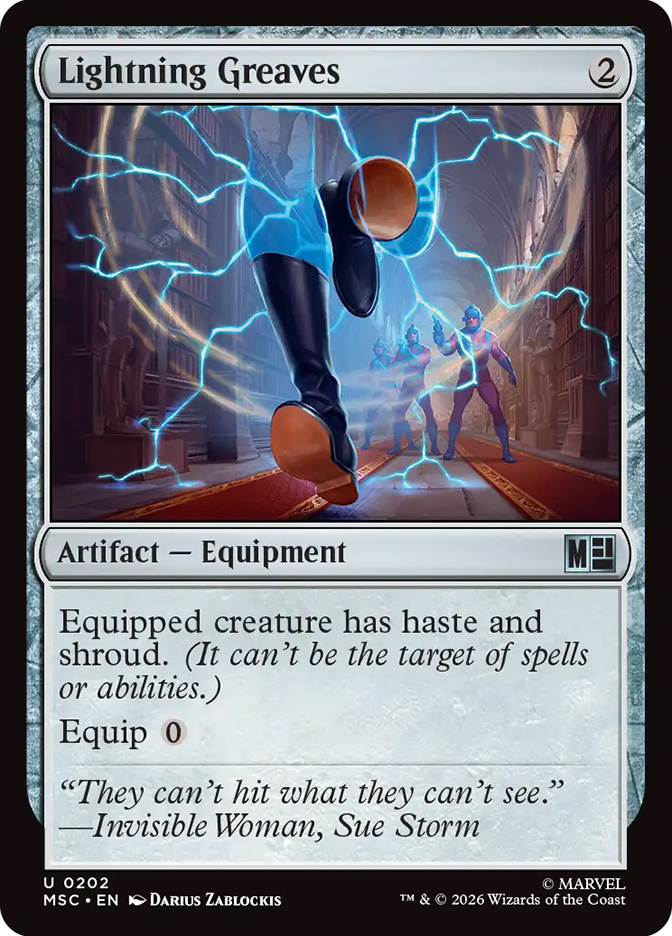Lightning Greaves | Marvel Super Heroes Commander | Star City Games