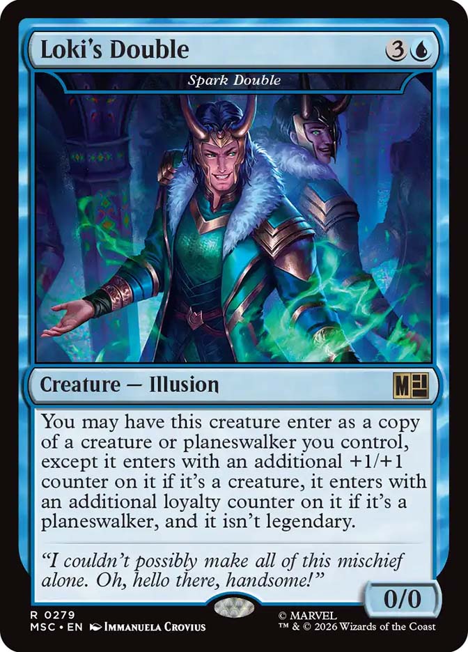 mtg double counter cards Invigorating Surge [Core Set 2021] Marvel Super Heroes Commander Spark Double Creature  Illusion You may have this creature enter as a copy of a creature or planeswalker you control card that doubles counters mtg