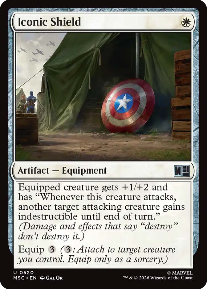 Iconic Shield | Marvel Super Heroes Commander | Star City Games
