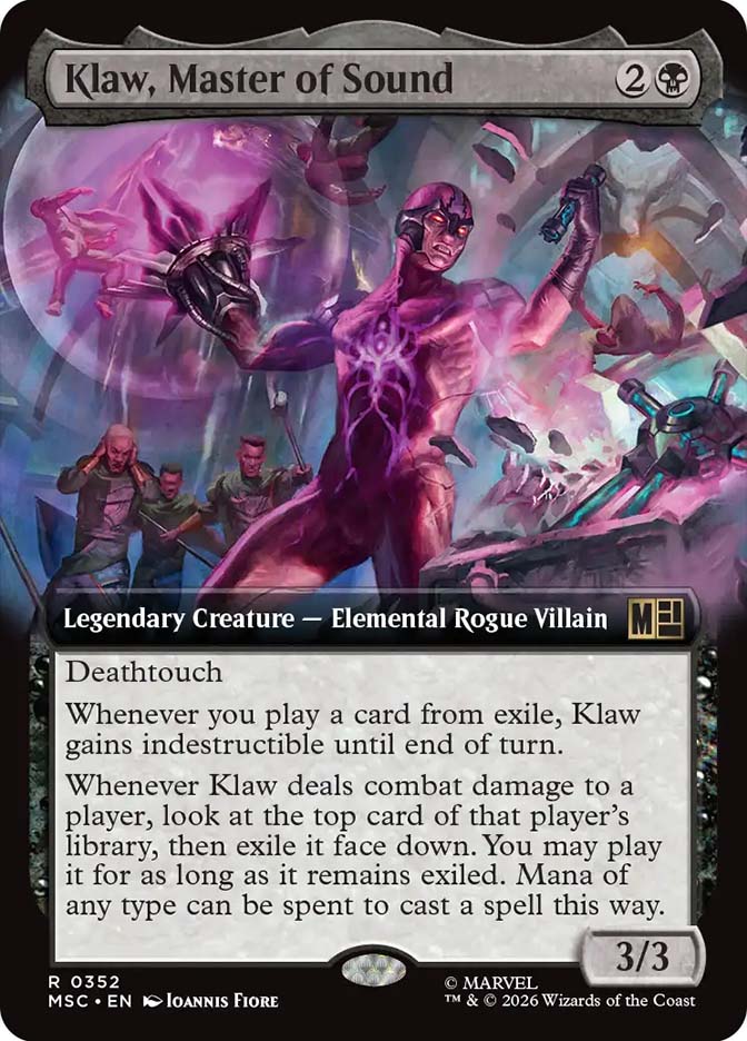 Klaw, Master of Sound | Marvel Super Heroes Commander | Star City