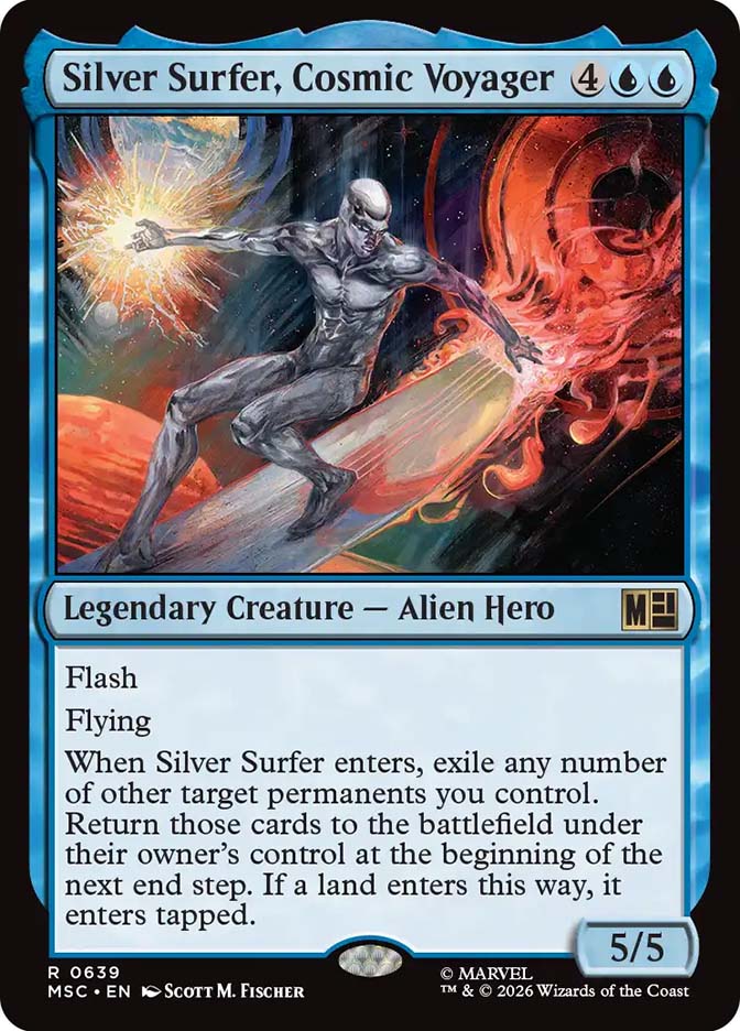 Silver Surfer, Cosmic Voyager | Marvel Super Heroes Commander
