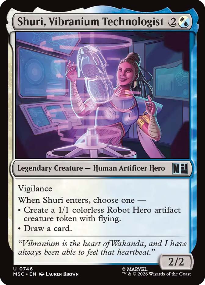 Shuri, Vibranium Technologist | Marvel Super Heroes Commander