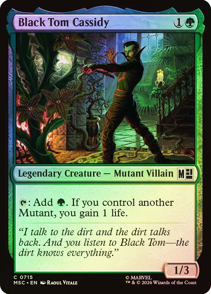 Black Tom Cassidy | Marvel Super Heroes Commander | Star City Games