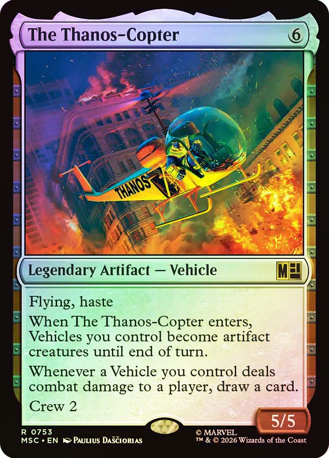 The Thanos-Copter | Marvel Super Heroes Commander | Star City Games