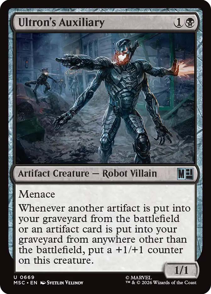 Ultron's Auxiliary | Marvel Super Heroes Commander | Star City Games