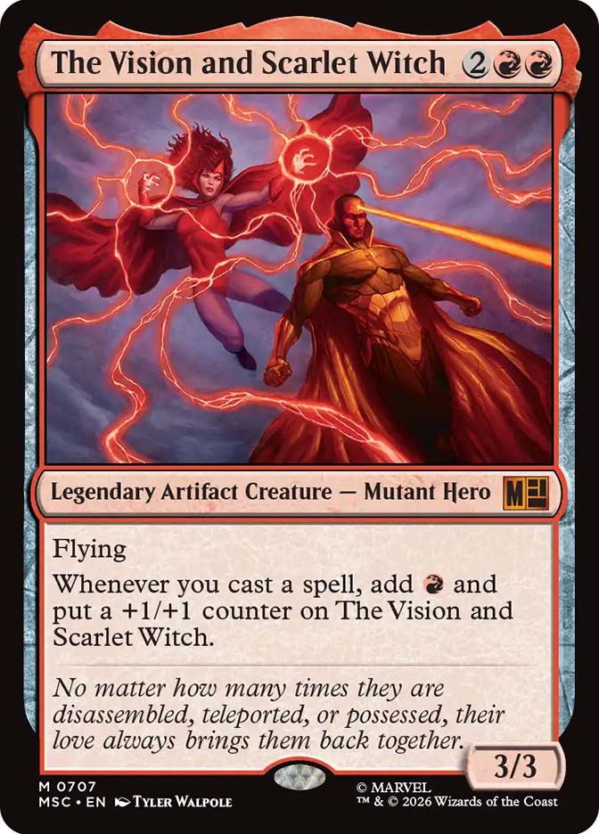The Vision and Scarlet Witch | Marvel Super Heroes Commander
