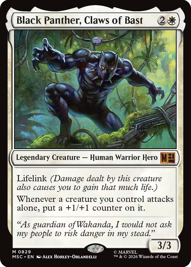 Black Panther, Claws of Bast | Marvel Super Heroes Commander