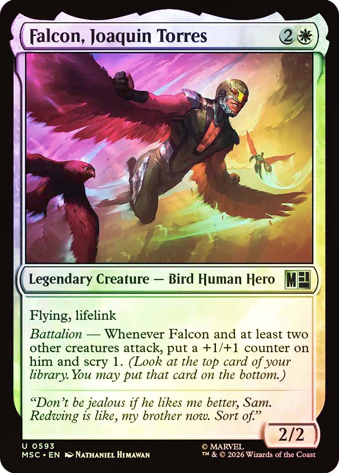 Falcon, Joaquin Torres | Marvel Super Heroes Commander | Star City