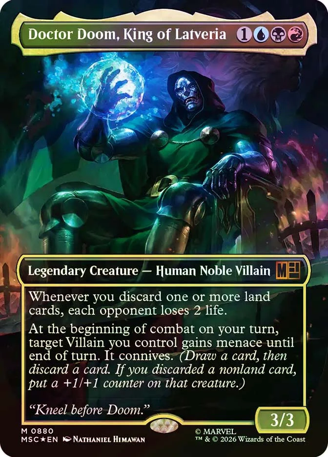 Doctor Doom, King of Latveria | Marvel Super Heroes Commander