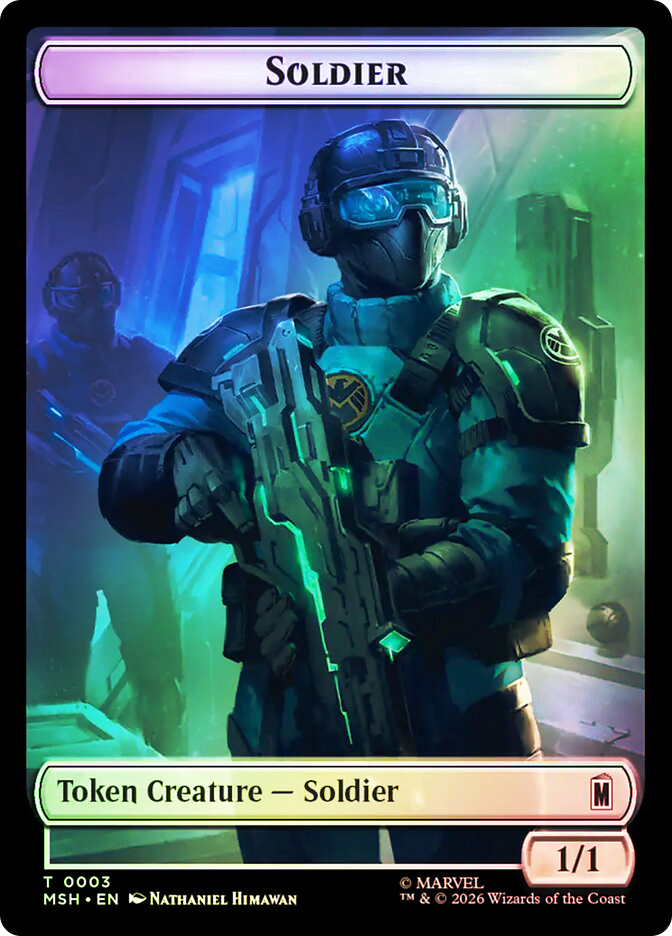 Soldier Token} // {Villain Token} | Marvel Super Heroes | Star