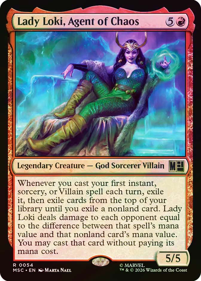 Lady Loki, Agent of Chaos | Marvel Super Heroes Commander | Star