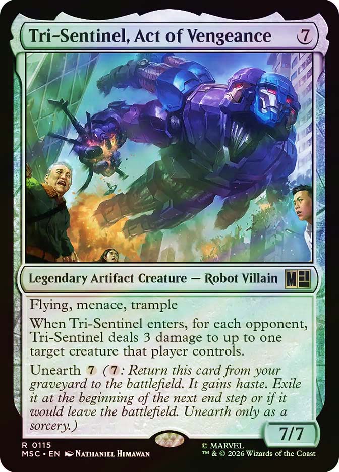 Tri-Sentinel, Act of Vengeance | Marvel Super Heroes Commander