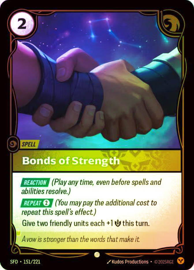 Bonds of Strength | Spiritforged | Star City Games