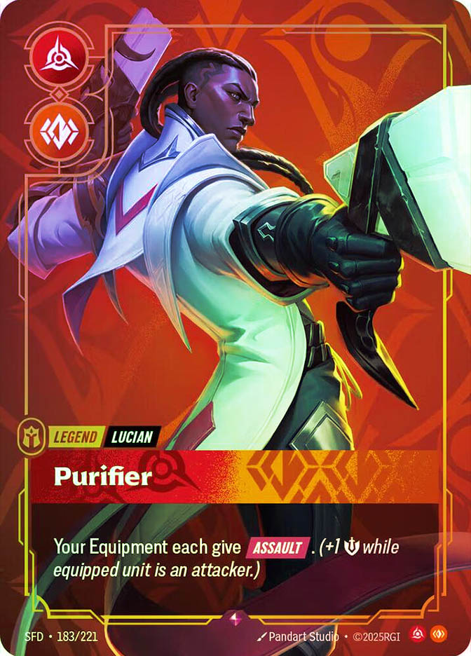 その他 Riftbound Lucian Purifier Lucian - Purifier | Spiritforged | Star City Games