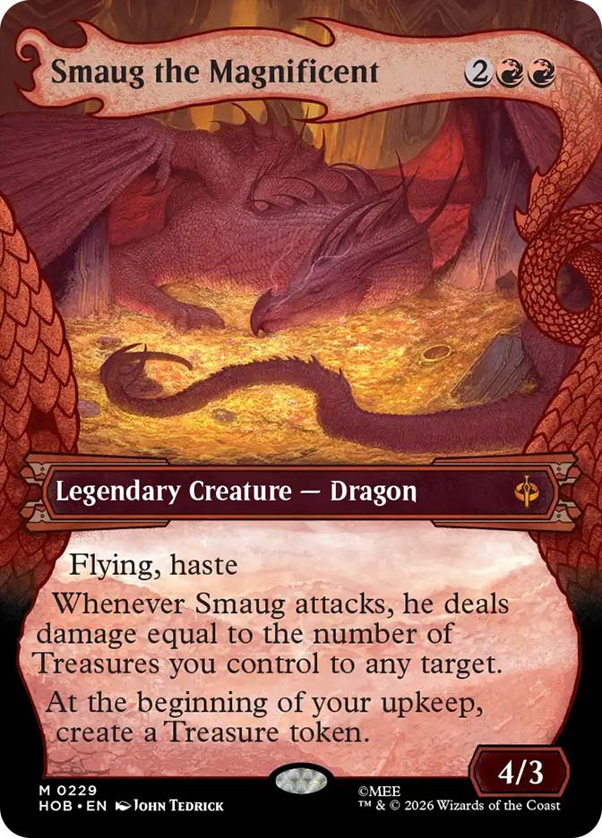 【MTG】Smaug the Magnificent Smaug the Magnificent | The Hobbit | Star City Games