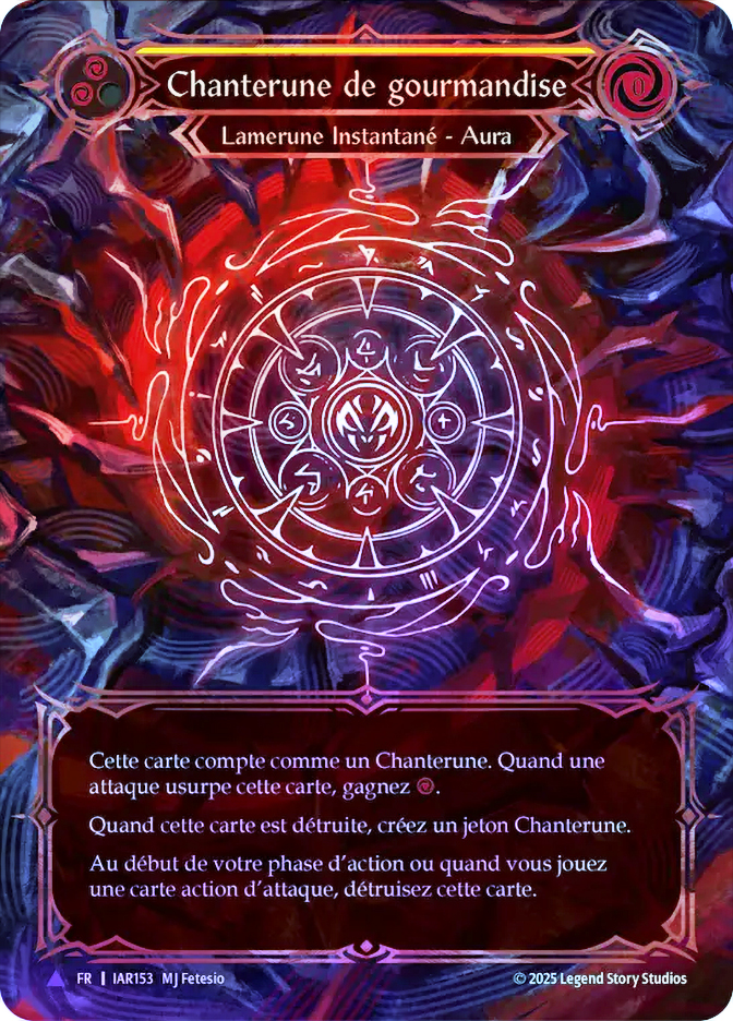 Runechant of Gluttony | Omens of the Third Age - French | Star