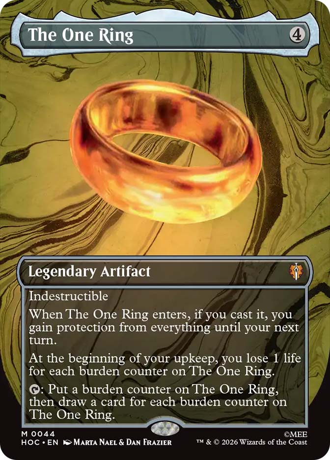 The One Ring | The Hobbit Commander | Star City Games