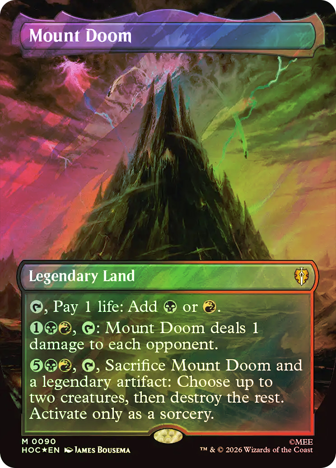 Mount Doom | The Hobbit Commander | Star City Games