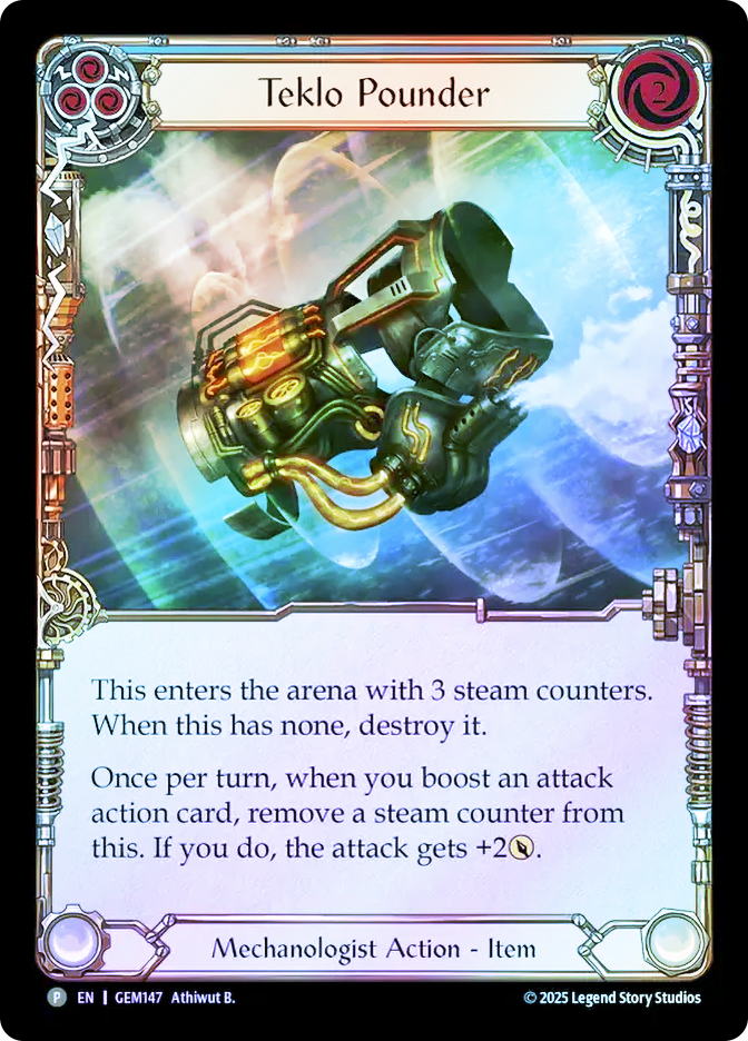 Teklo Pounder プロモ CF GEM147 FaB Teklo Pounder (GEM Pack) | GEM Pack | Star City Games