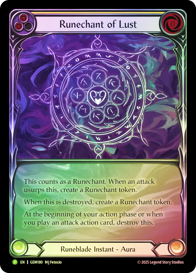 Runechant of Lust (GEM Pack) | GEM Pack | Star City Games