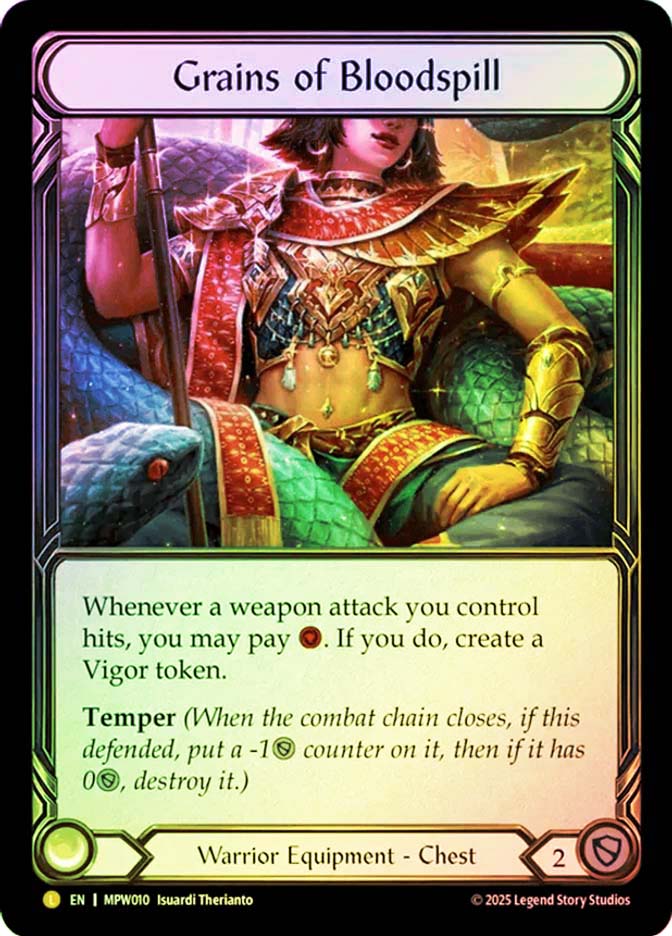 Grains of Bloodspill / 英語　RF Grains of Bloodspill | Mastery Pack Warrior | Star City Games