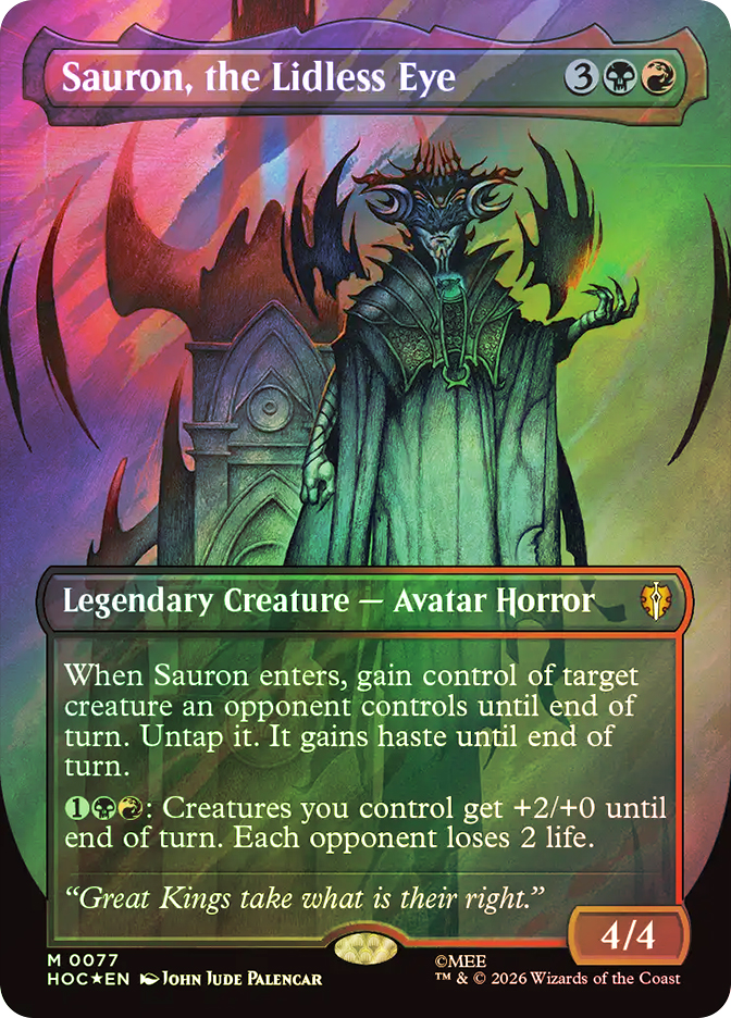 Sauron, the Lidless Eye | The Hobbit Commander | Star City Games