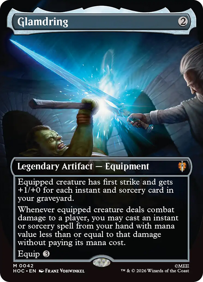 MTG Glamdring 拡張版 nonfoil Glamdring | The Hobbit Commander | Star City Games